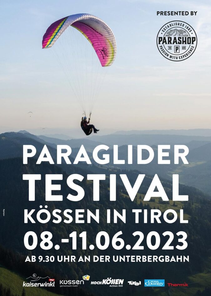 Paraglider Testival Koessen 2023