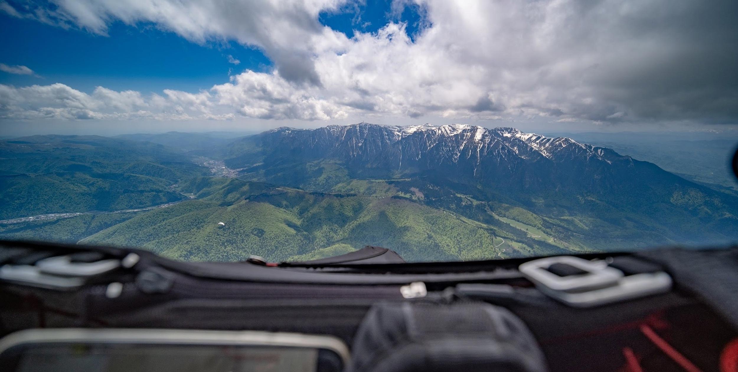 Cockpit view, Brasov, Romania