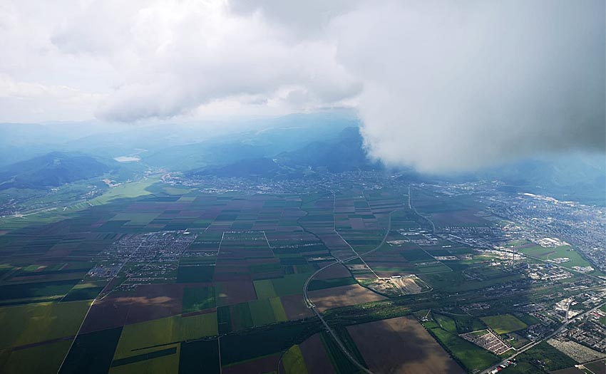 Romanian flatlands