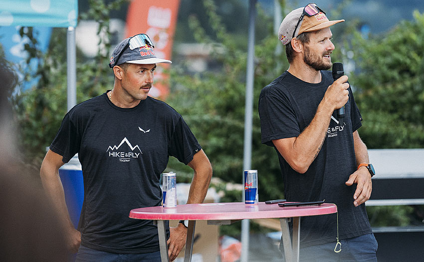 Aaron Durogati and Paul Guschlbauer at the Wanderbird Trophy