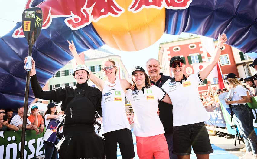 Red Bull Dolomitenmann 2023 winning women's team
