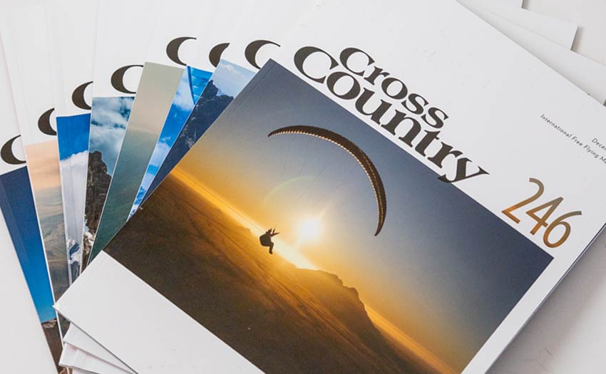 Cross Country 246 magazine spread