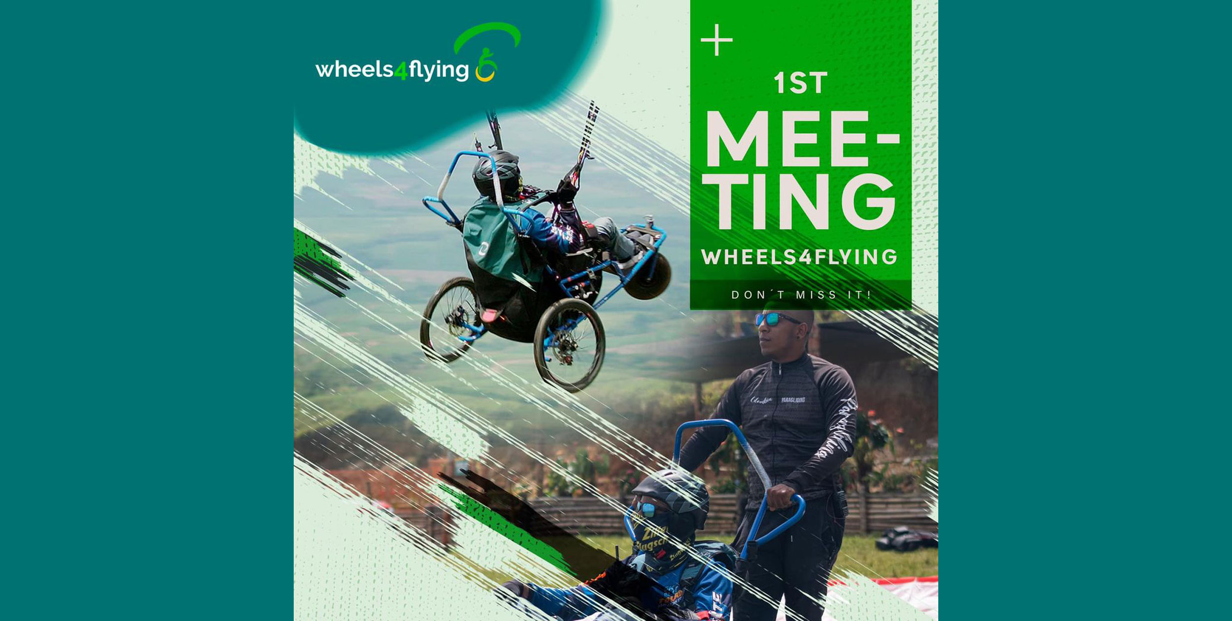 Wheels4Flying: First international meet, Colombia