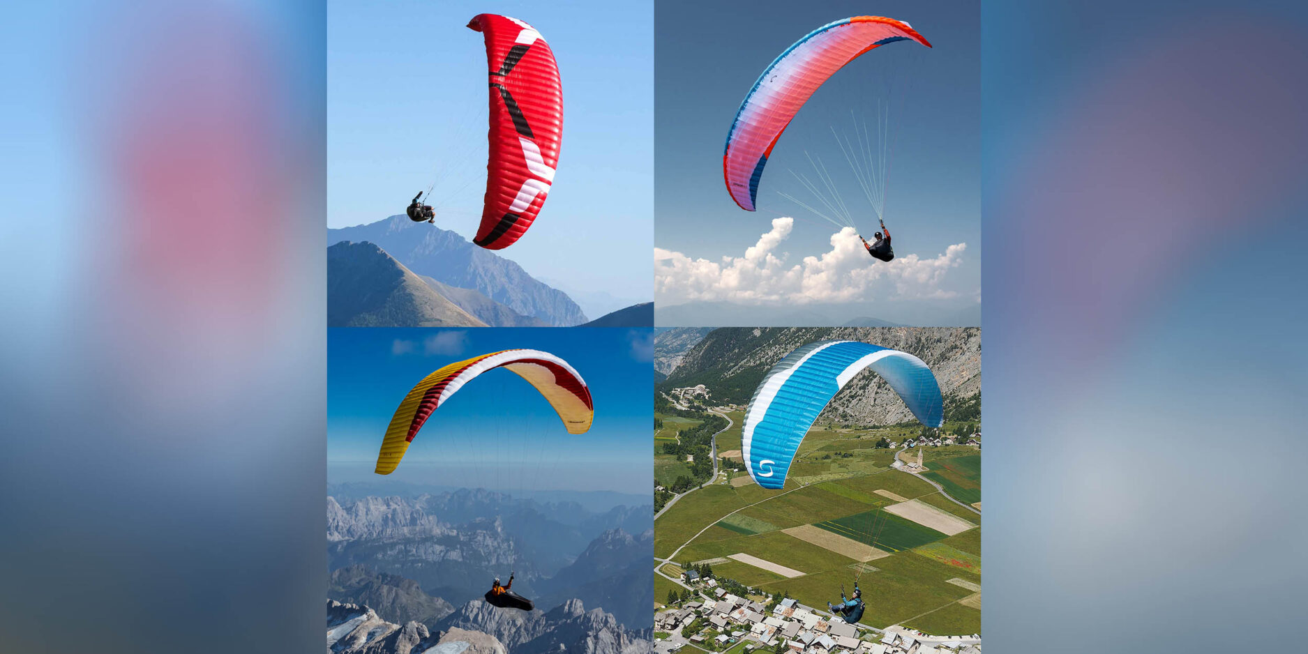 Win a paraglider from Advance, Gin, Ozone or Supair