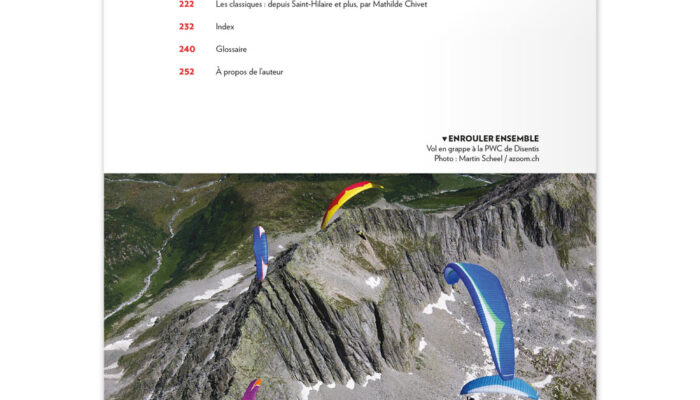 Maîtriser en Parapente - Tables des matières