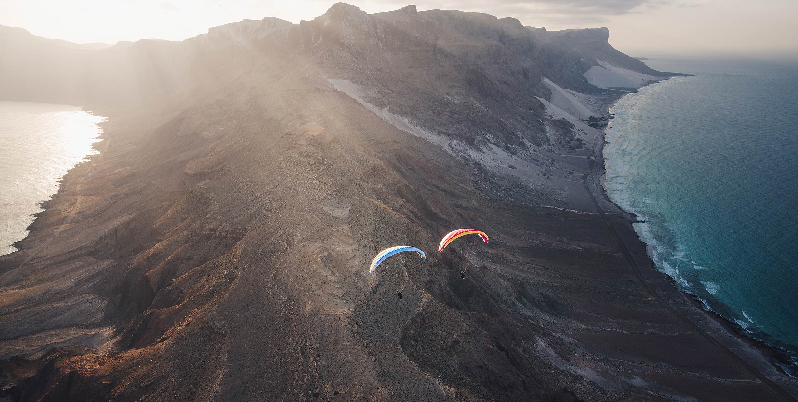 Paragliding in Socotra
