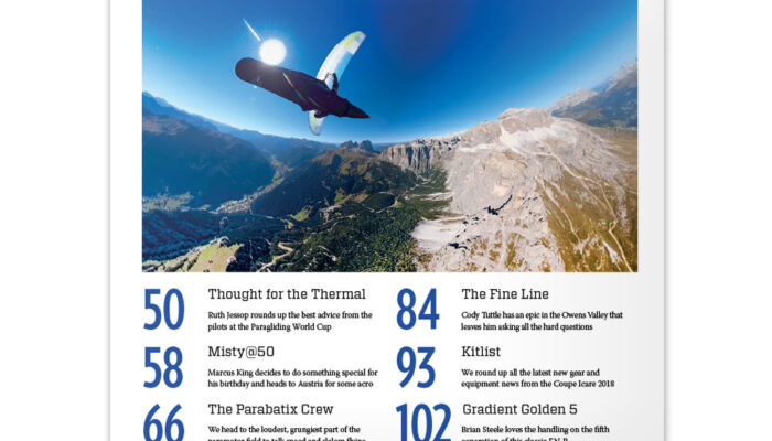 Cross Country 195 Contents page