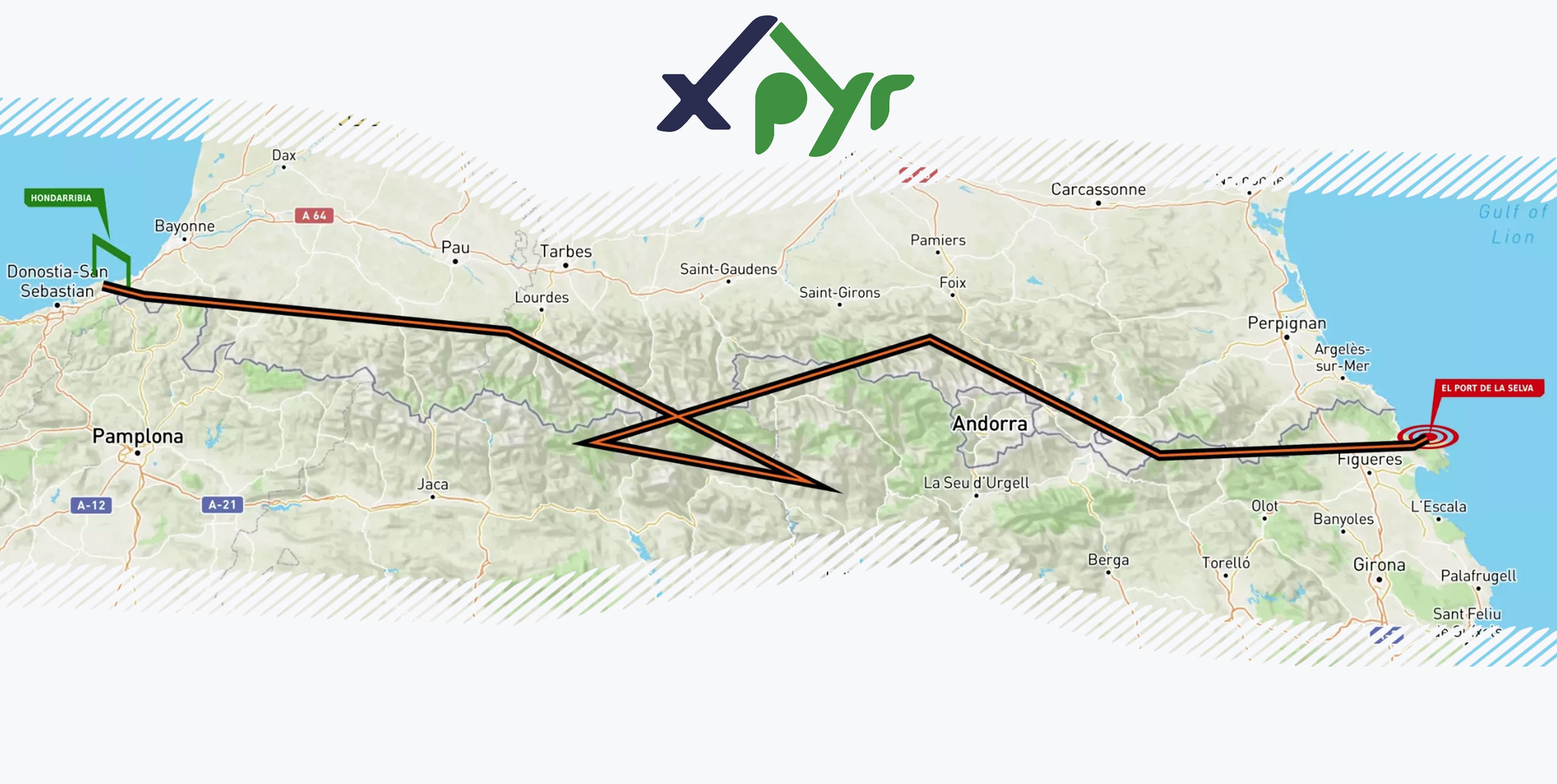 The route of the X-Pyr 2024