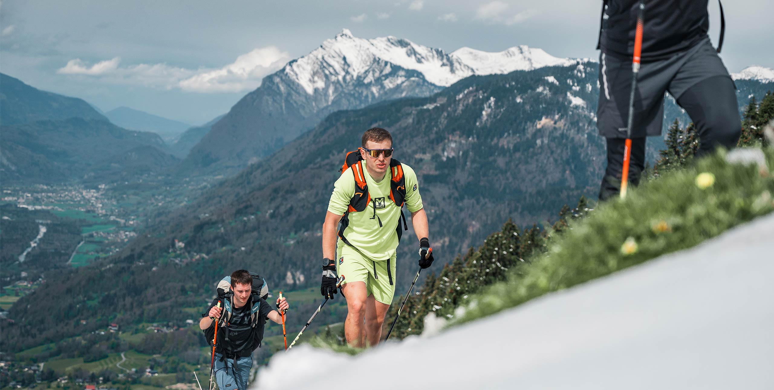 Tanguy Renaud-Goud climbed and flew an 800m hill 22 times to complete 17,534m in 23 hours Photos: Tanguy RG