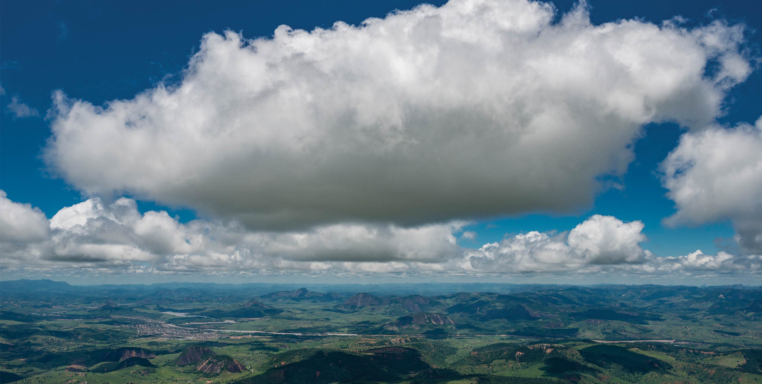 a good looking cloud in Pancas, Brazil