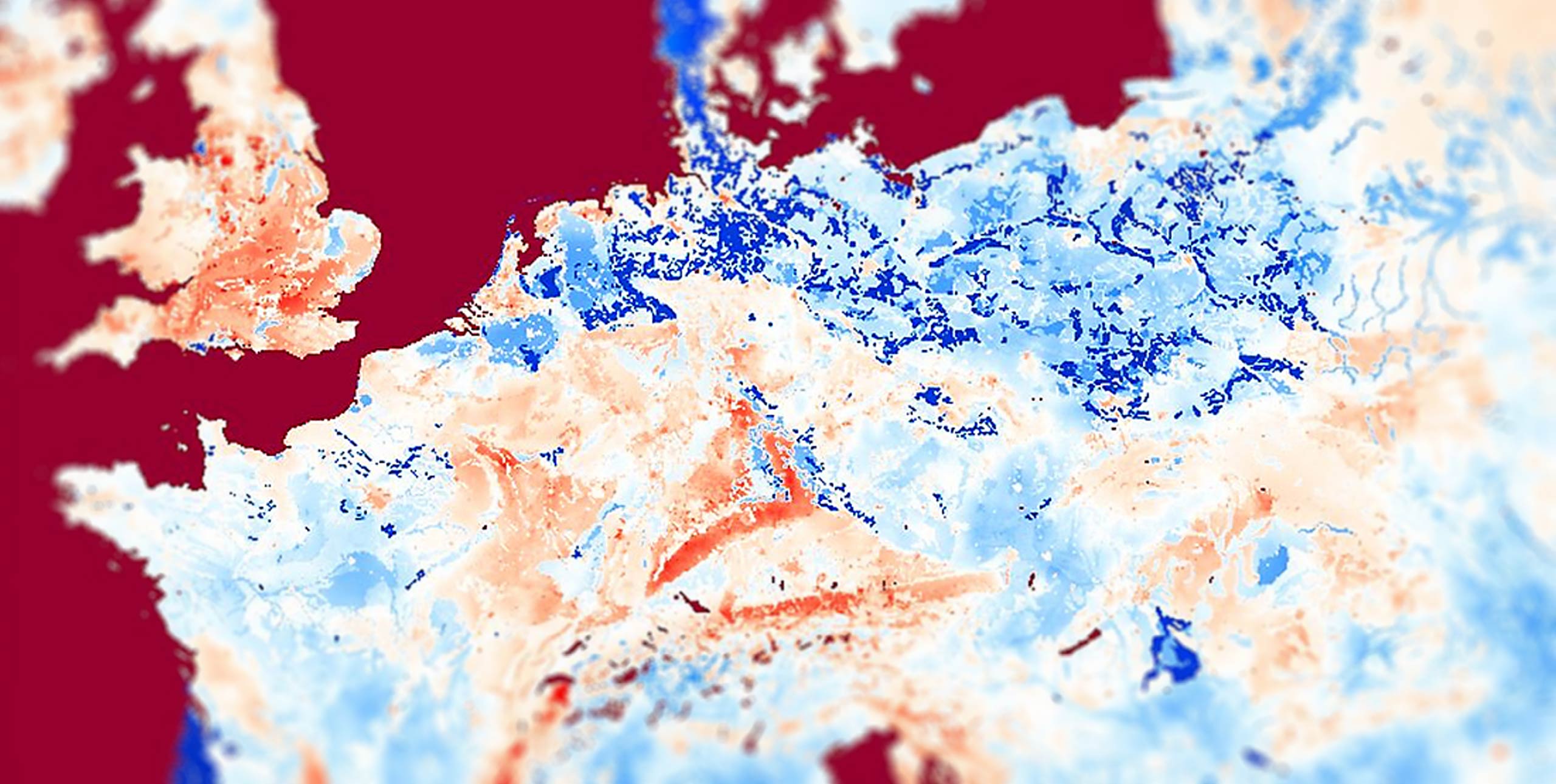 moisture and temperature mapping