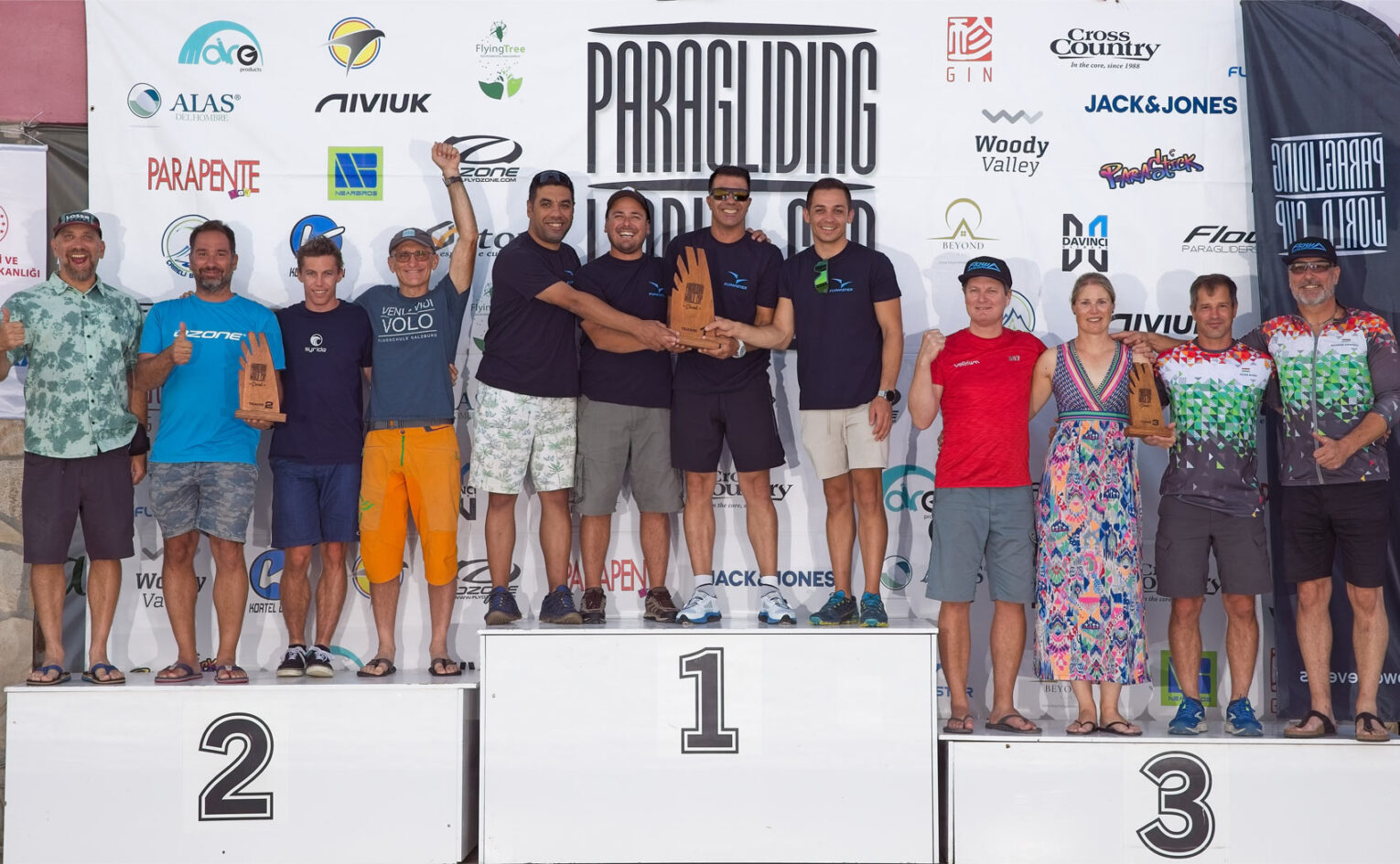 PWC Turkey Teams Podium