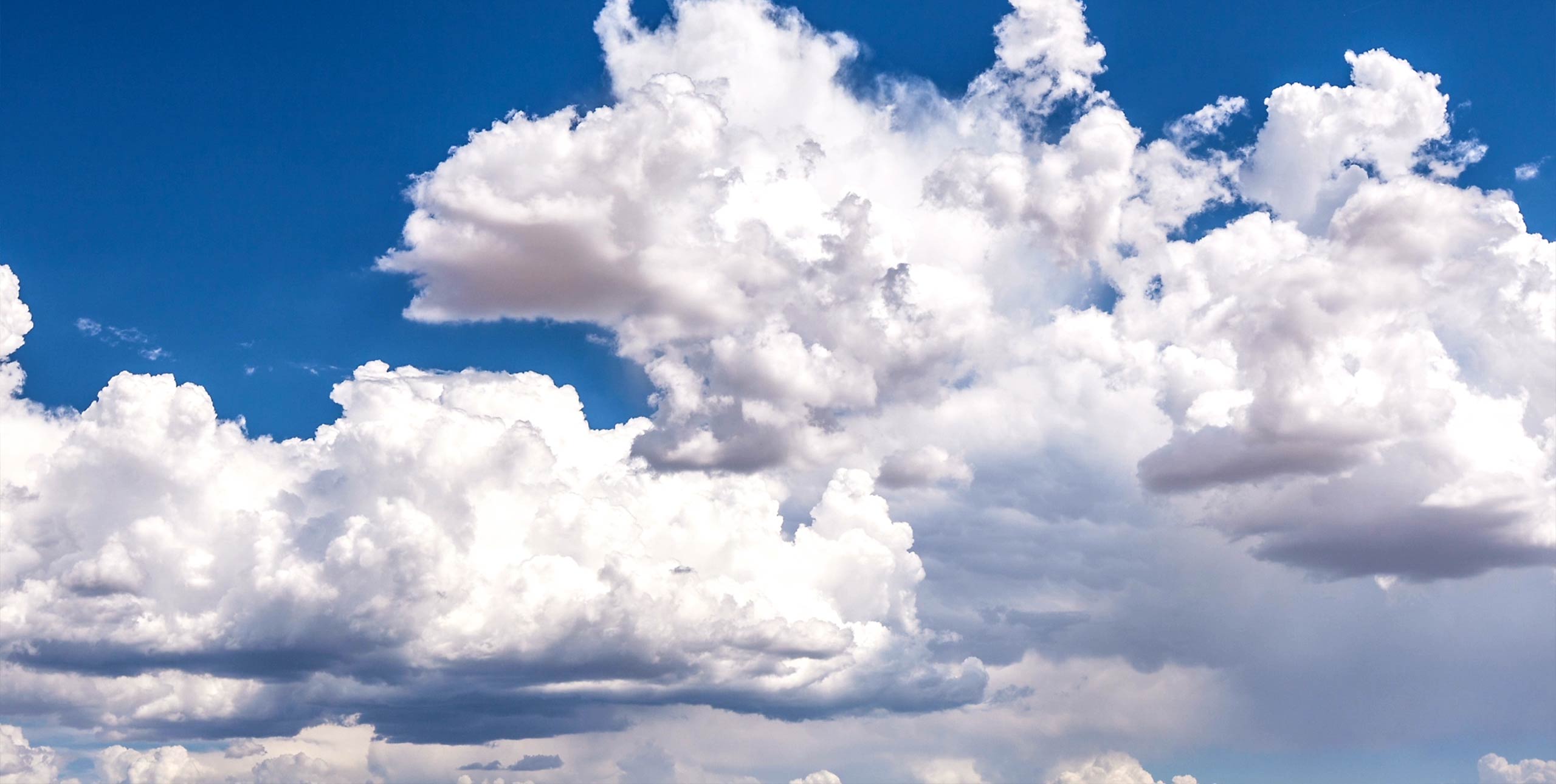 Clouds building in a stormy looking sky