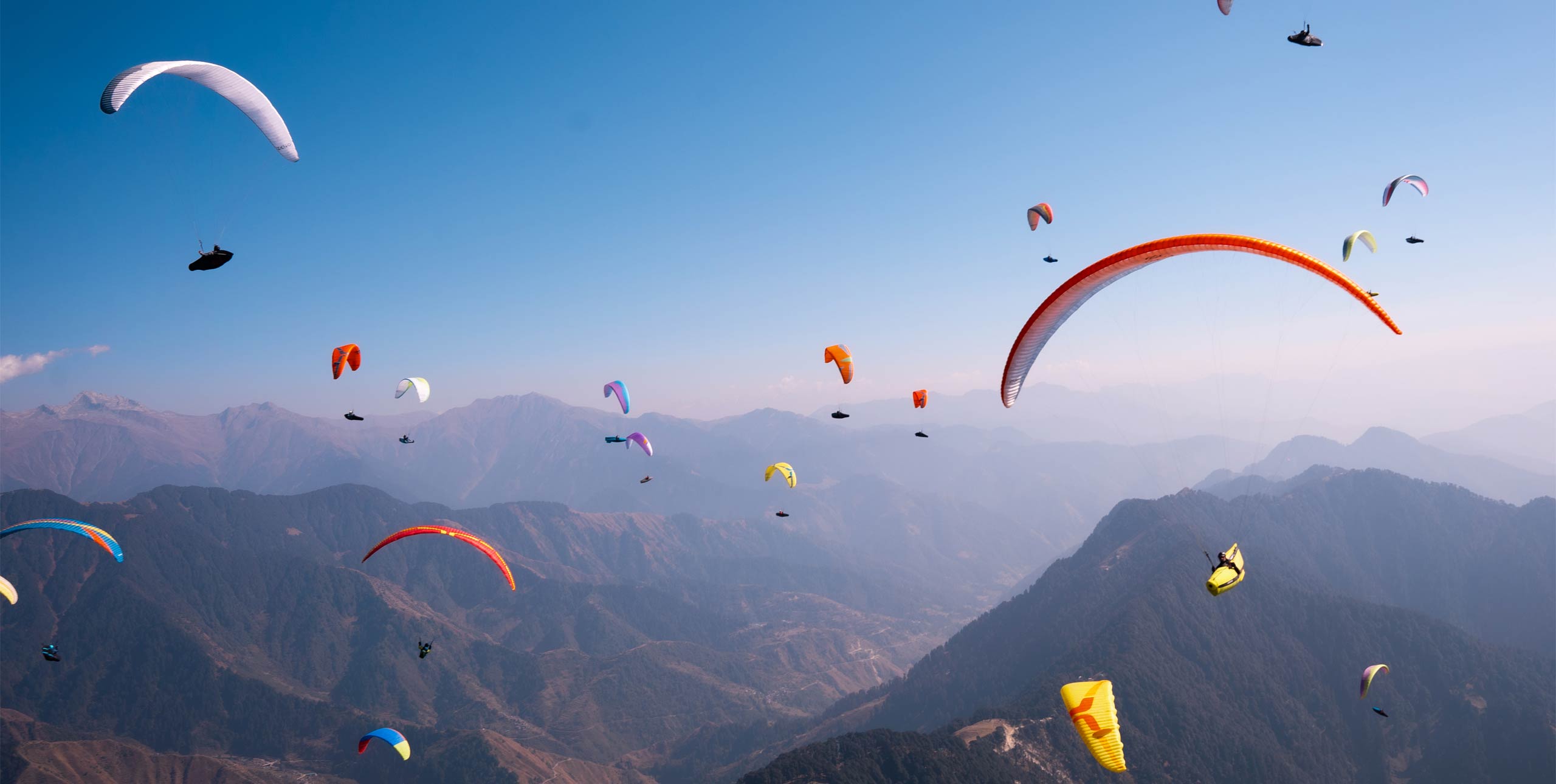 Paragliding during the PWCA in Bir, India, November 2024. Photo: Anna Berger