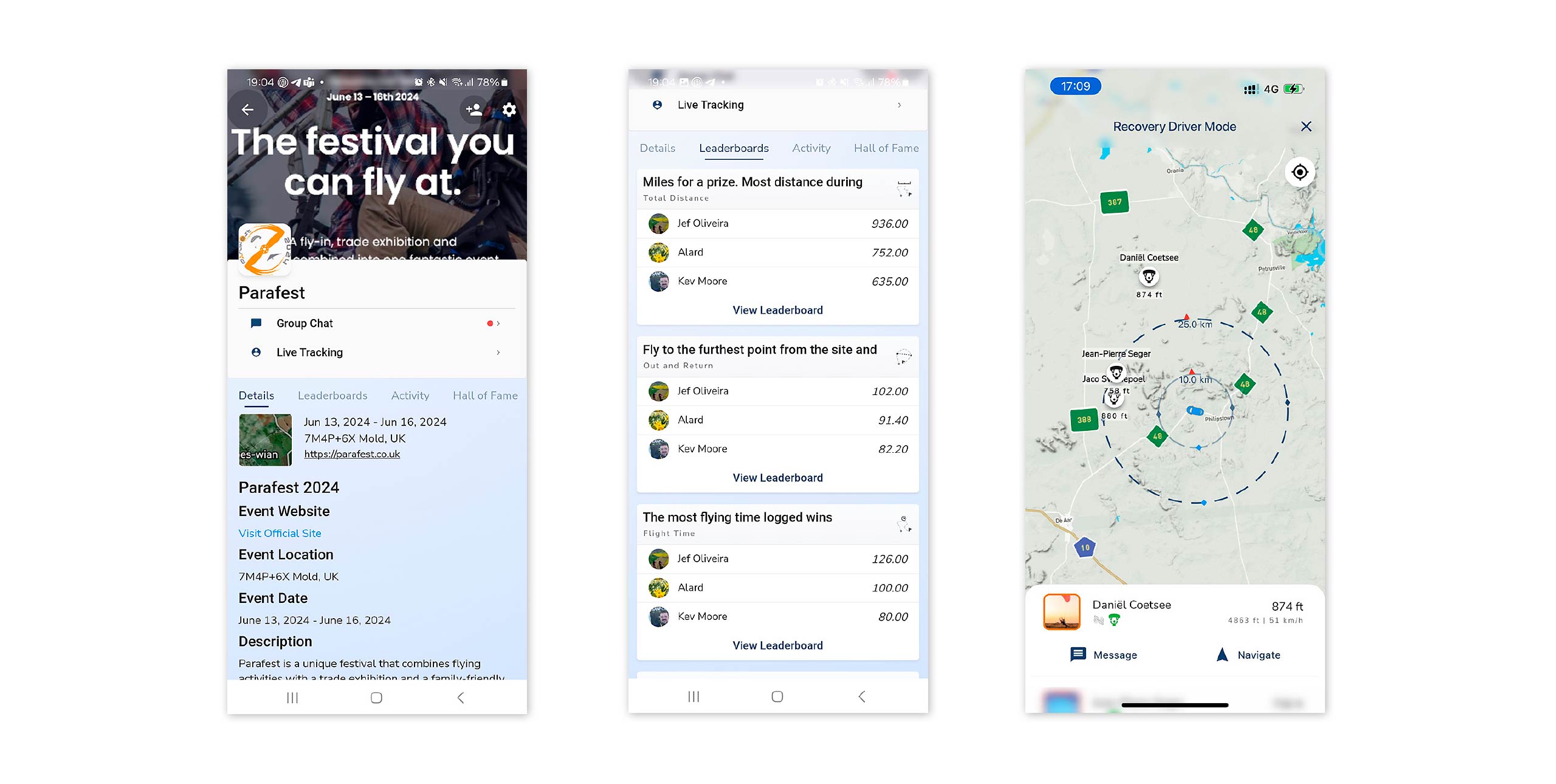 Using the Gaggle app for paraglider pilots