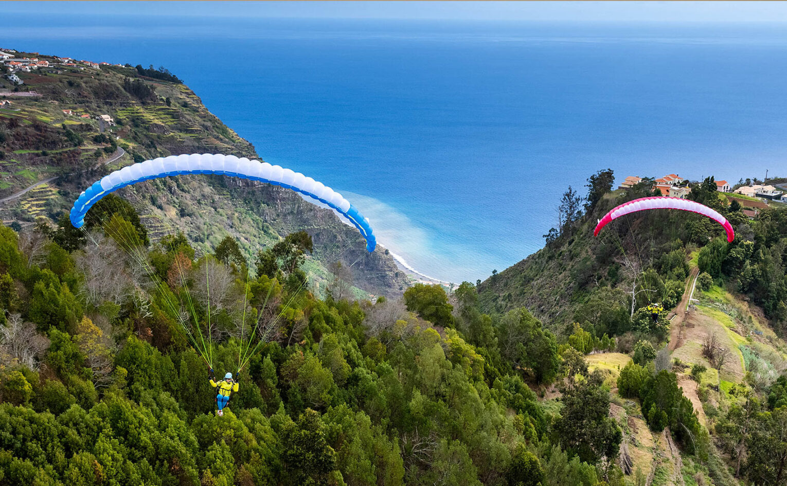 Paragliding in Madeira