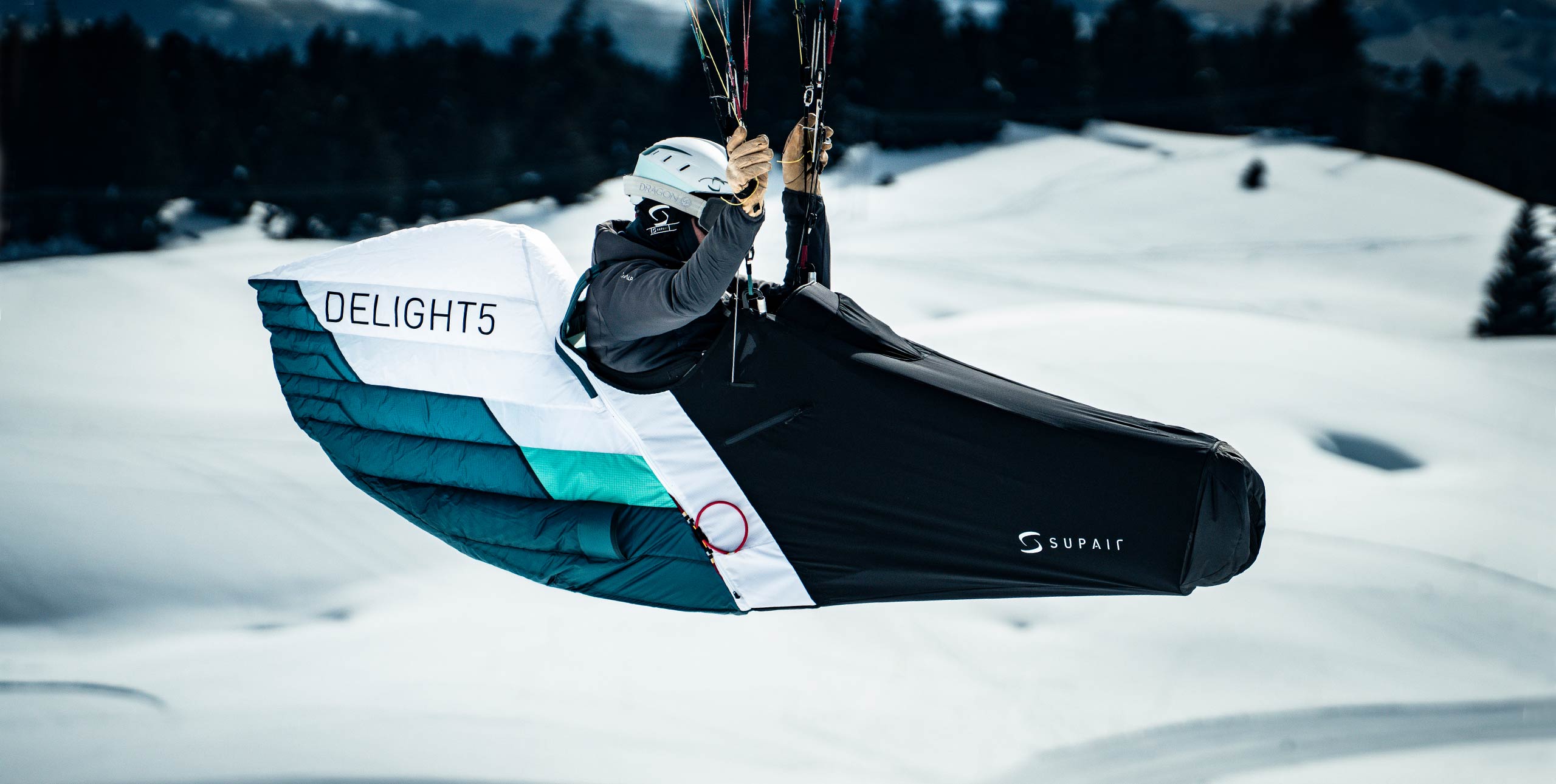 Supair Delight 5 paragliding harness