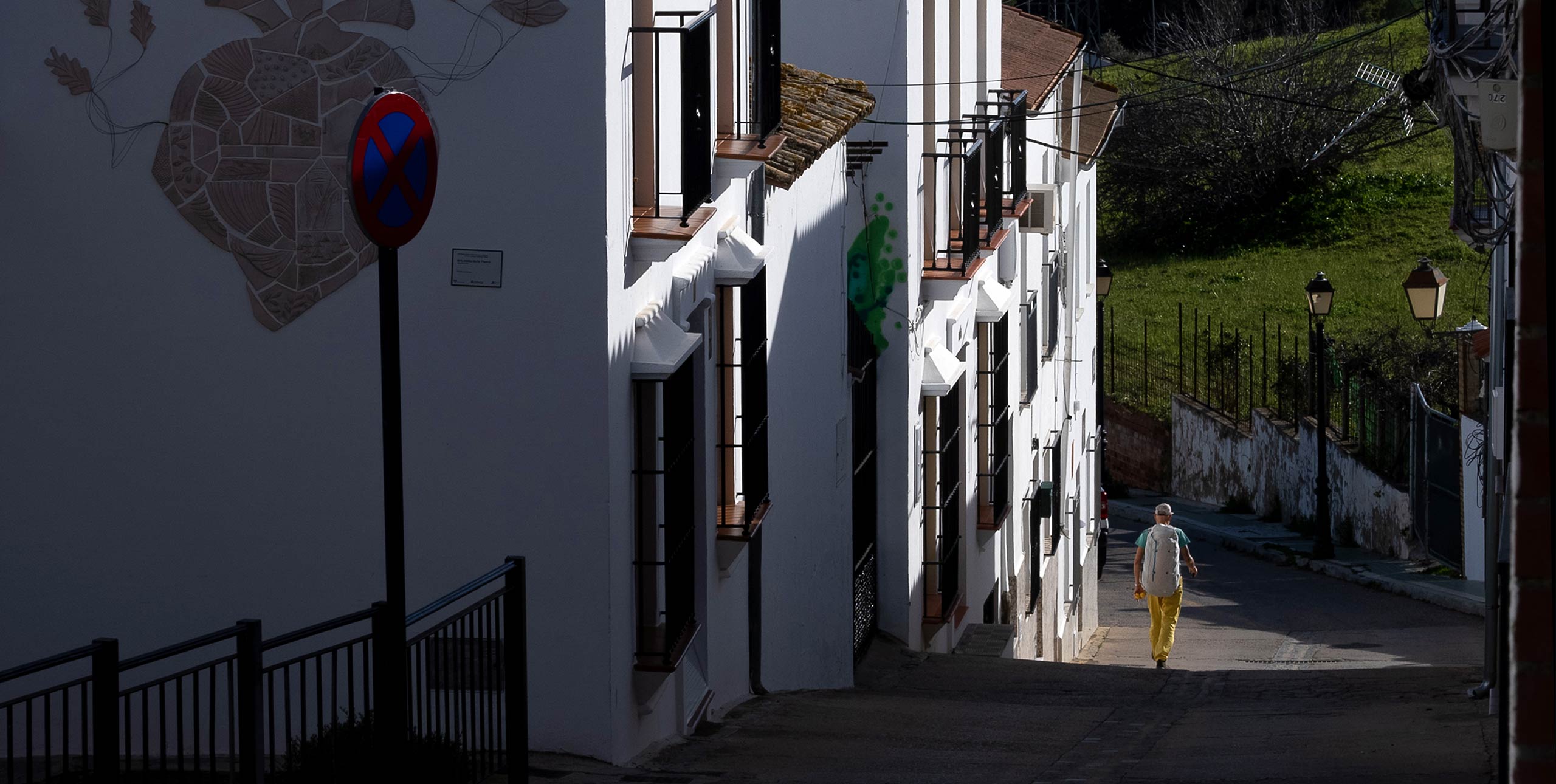 The streets of Algodonales in Southern Spain