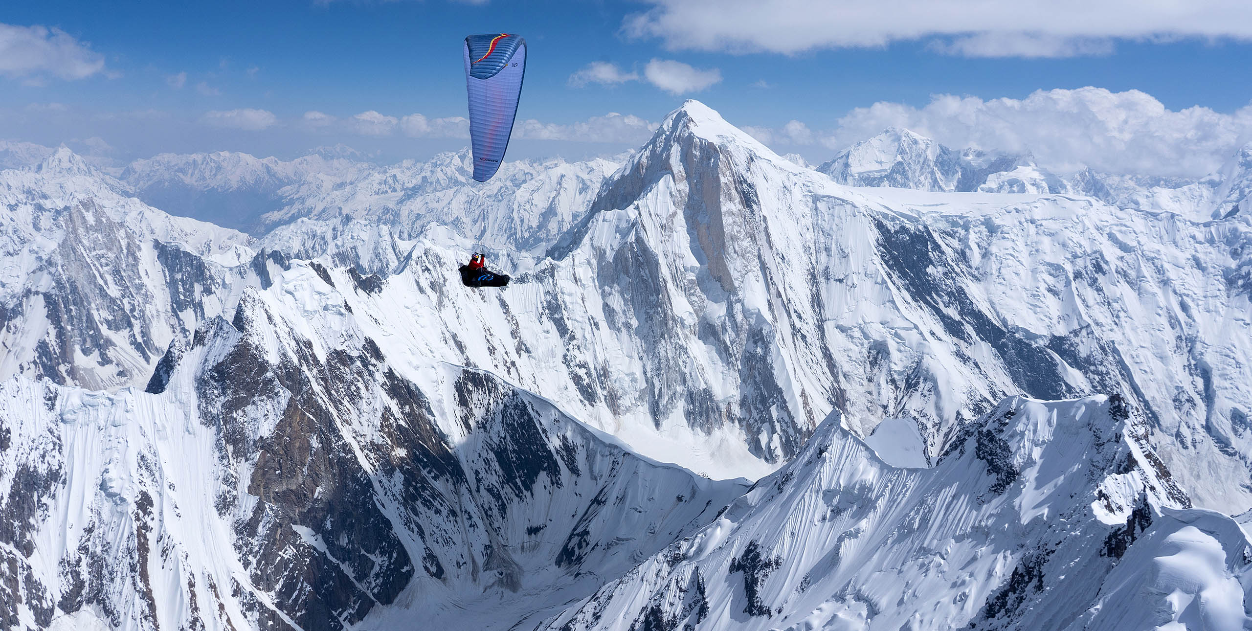 Karakoram Gold, paragliding in Pakistan. Photo: Jake Holland