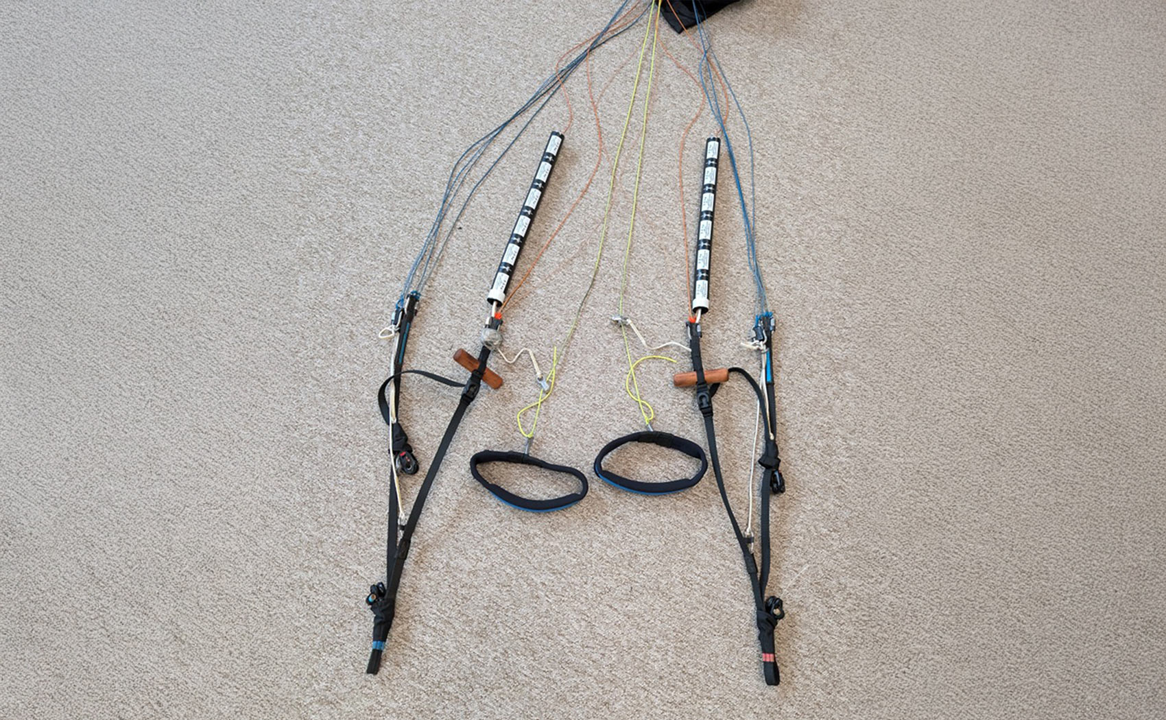 Prototype drag noodles in-situ, and the effect on the polar curve for an Enzo 3. Images: Ozone/CIVL