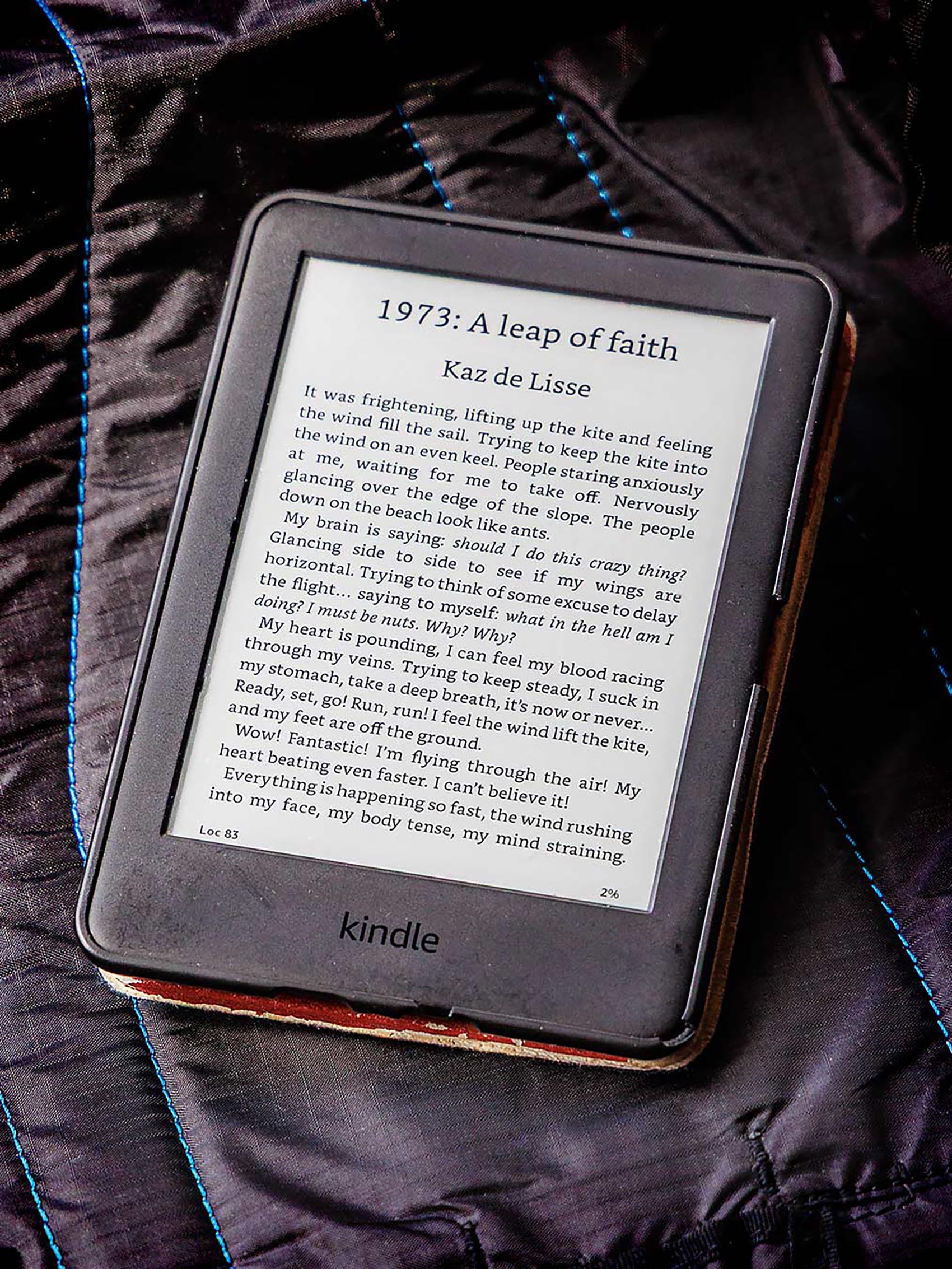 Head in the Clouds first page of the ebook on Kindle