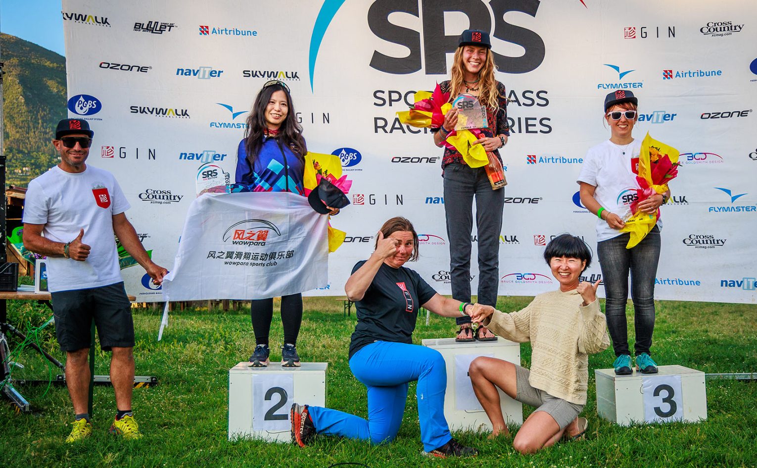 SRS Gin Edition Poggio Bustone women's podium