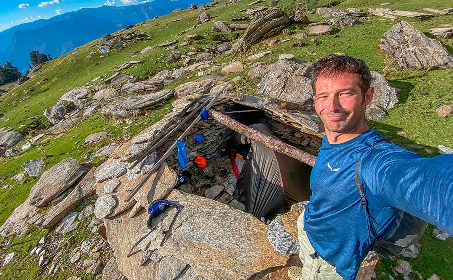 François Ragolski in the Himalya