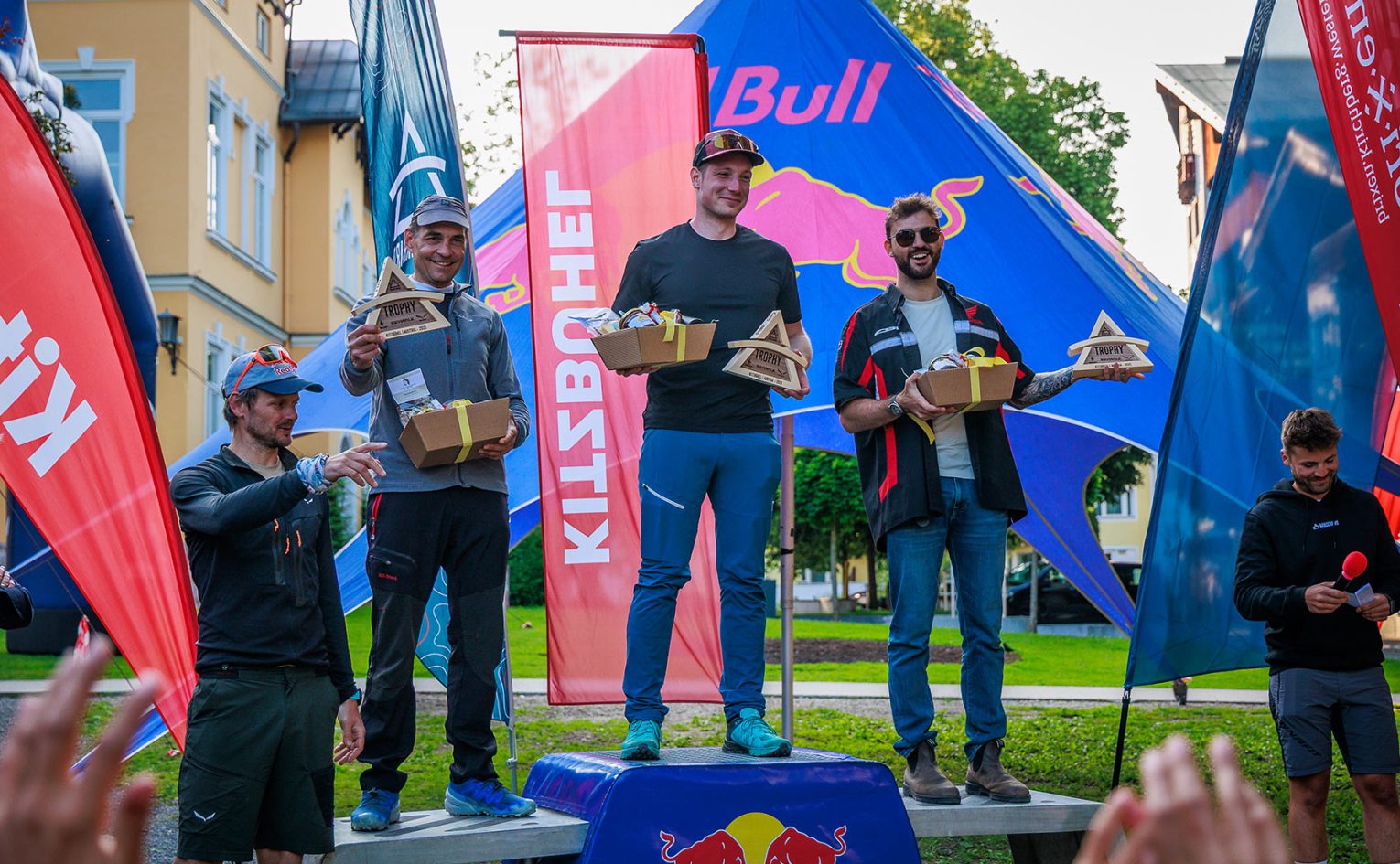 Men Fun podium