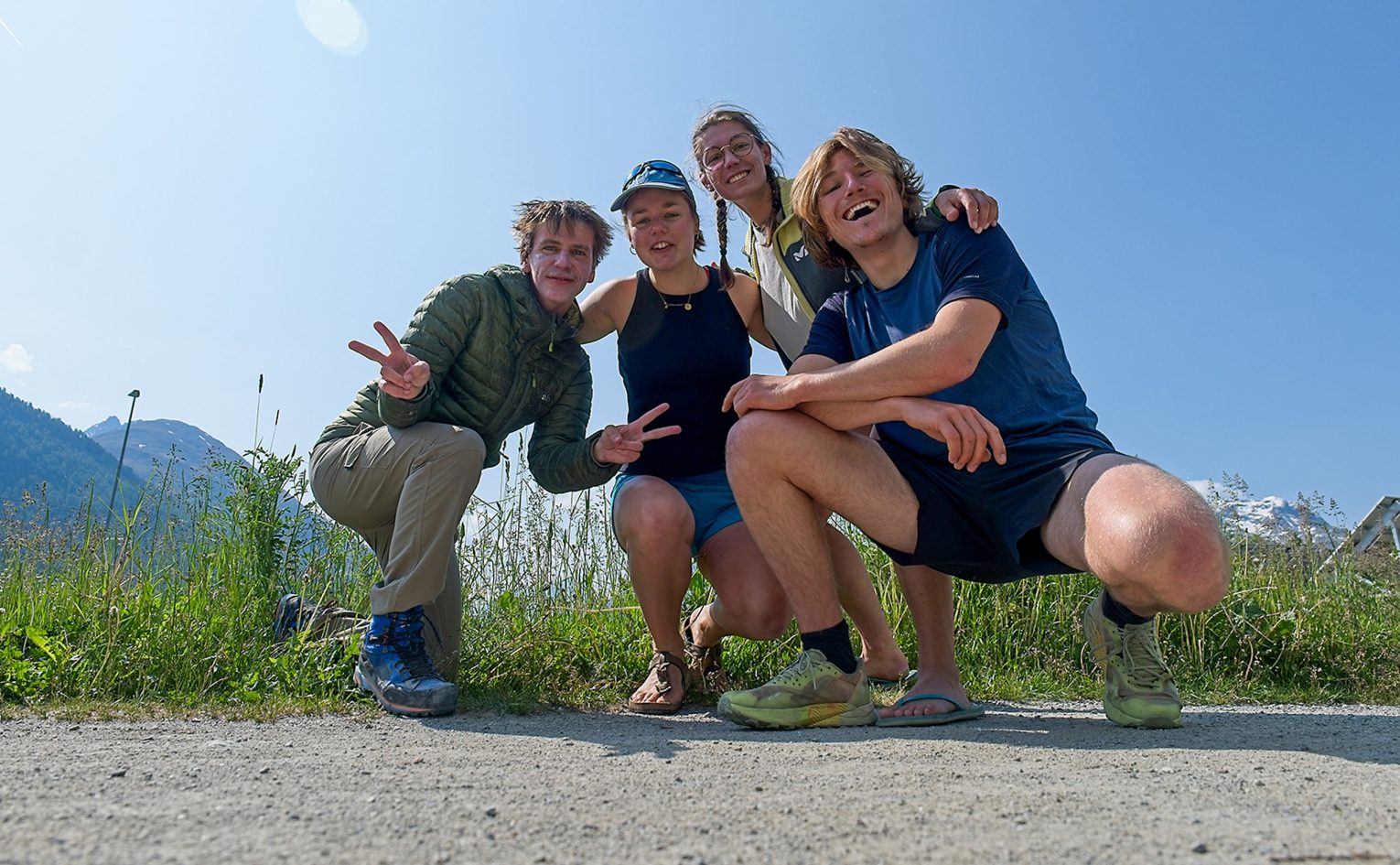 Albert van Zeebroeck, Elise Masquelier, Agnès Peten and Guillaume