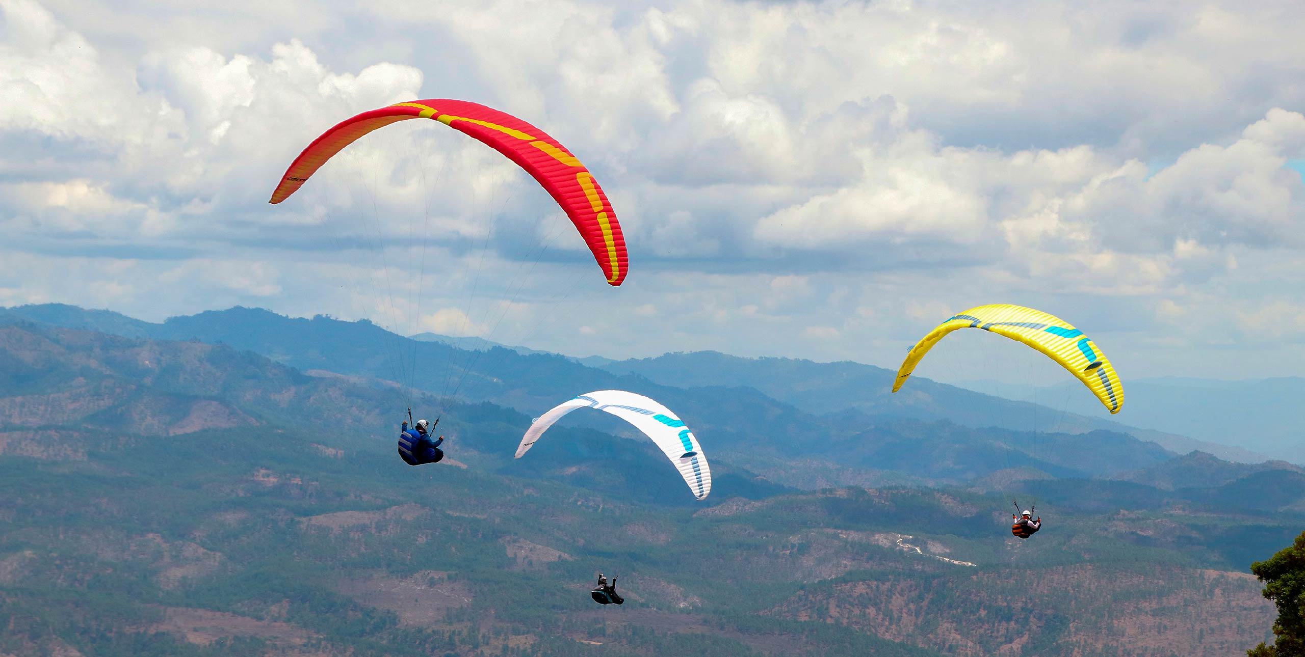 Flying in Honduras