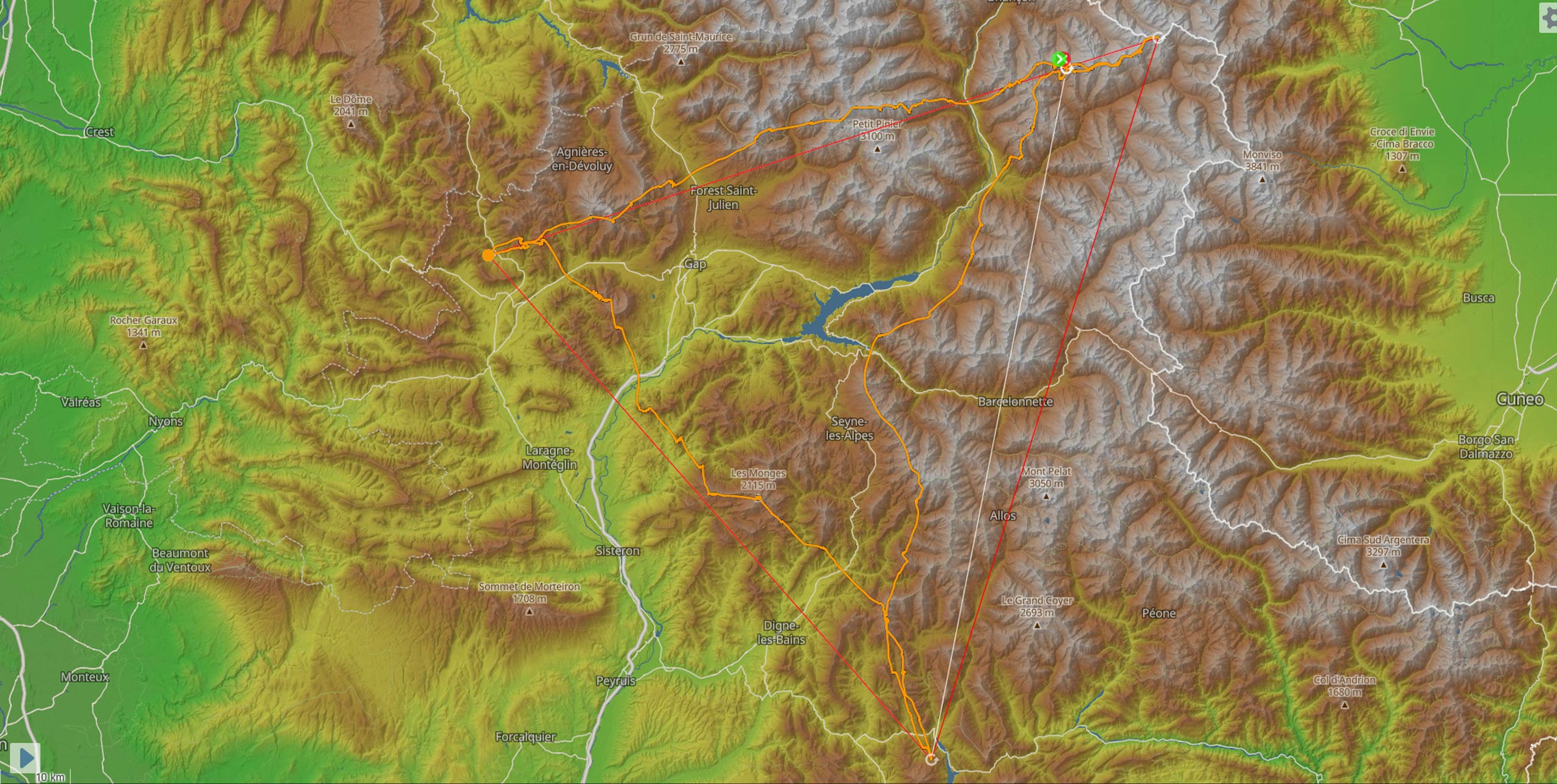 Hans Petit 300km triangle
