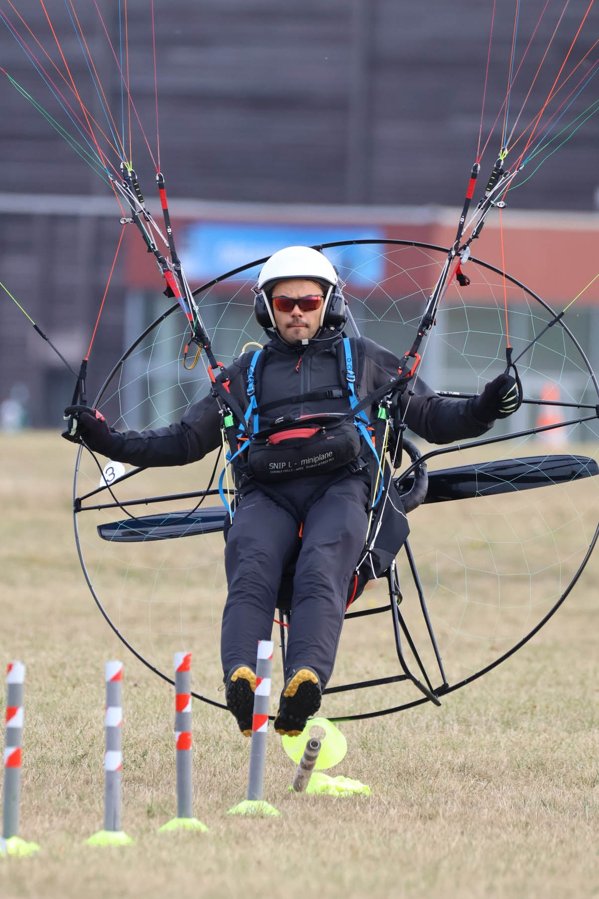 Andrea Cecchetto Paramotor World Champion. Photo: Tracy Anderson