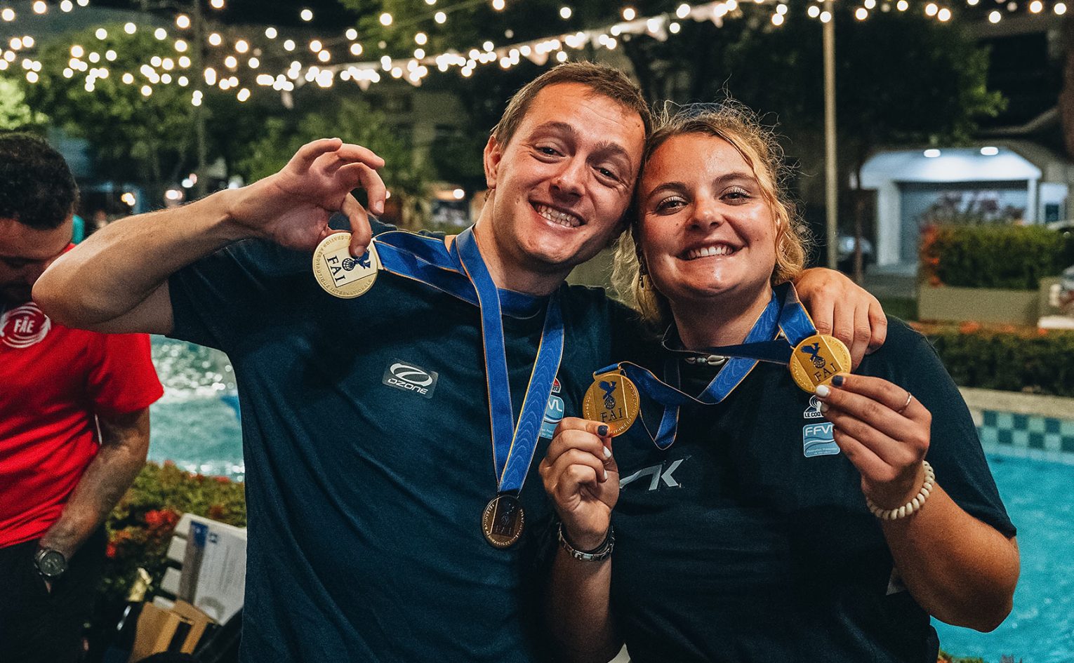 2025 Champions – Baptiste Lambert and Constance Mettetal