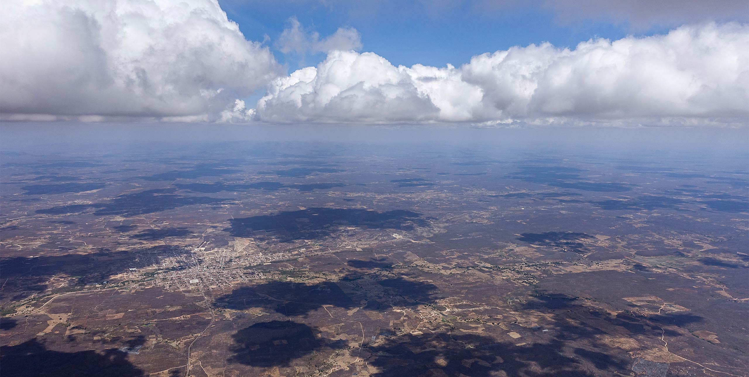 A high cloudbase in the Sertao, Brazil. Photo: James Johnson