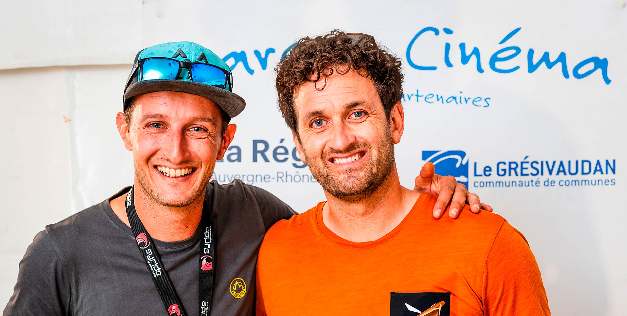 Jean-Baptiste Chandelier (right) and Thomas Pierre-Bes
