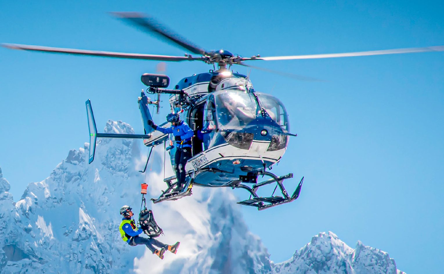 Chamonix PGHM in action