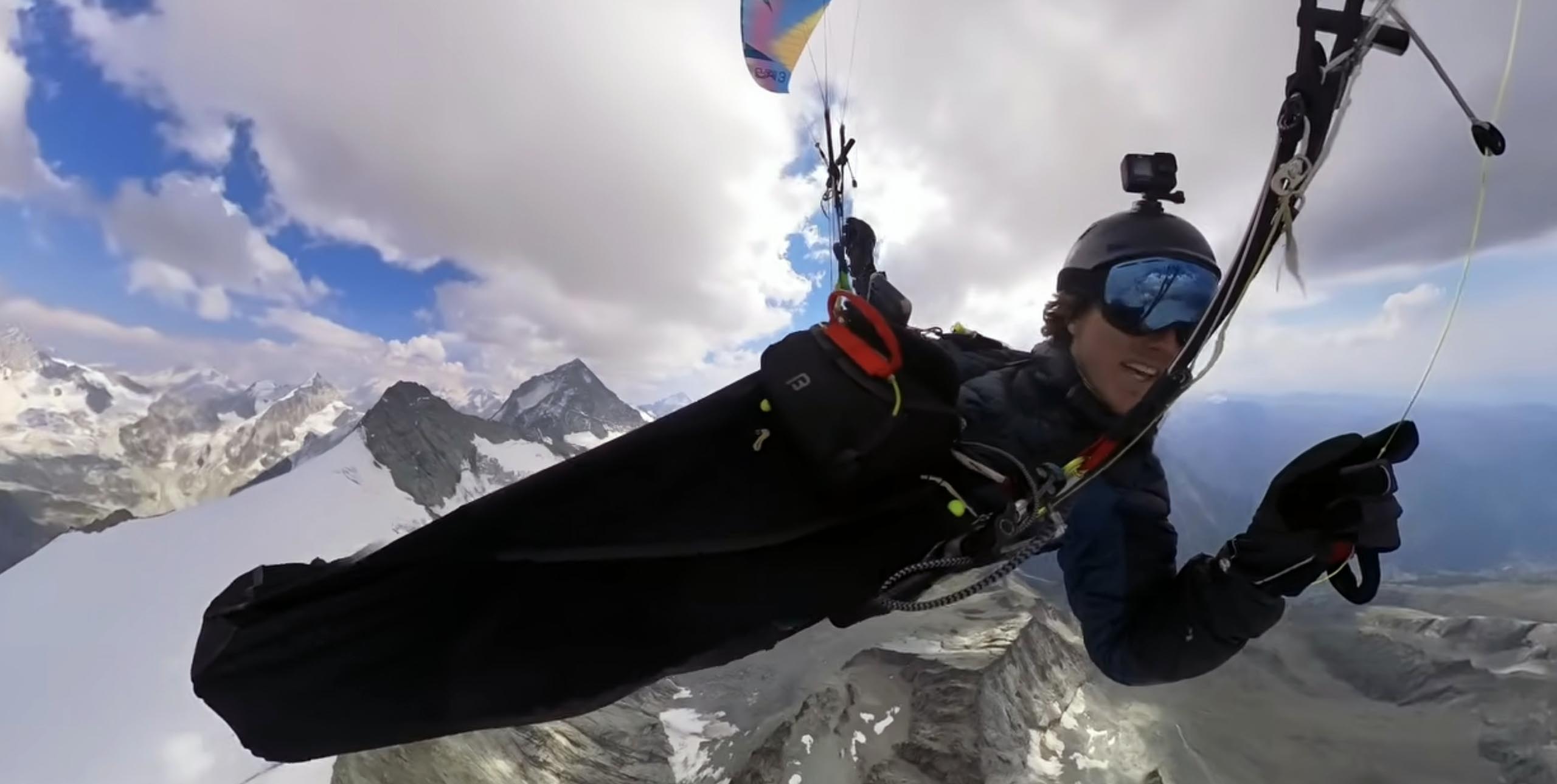 Guillaume Funck's latest brilliant film covers a five-day vol-biv from the Ecrins to Austria with an inspiring 4,000m cloudbase. 