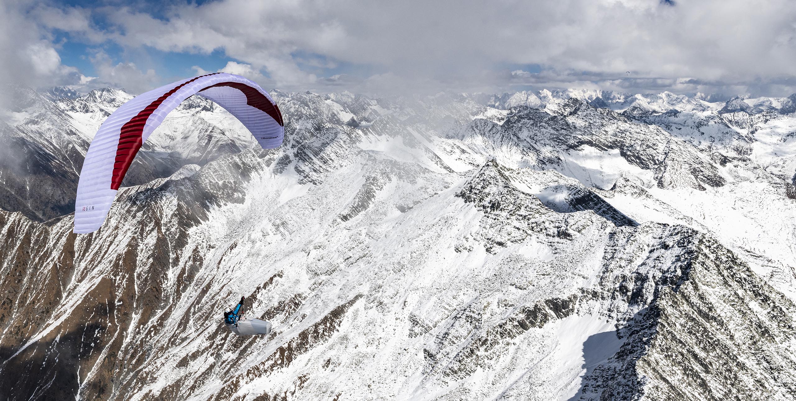 Over the back in Bir, India. Photo: Jerome Maupoint