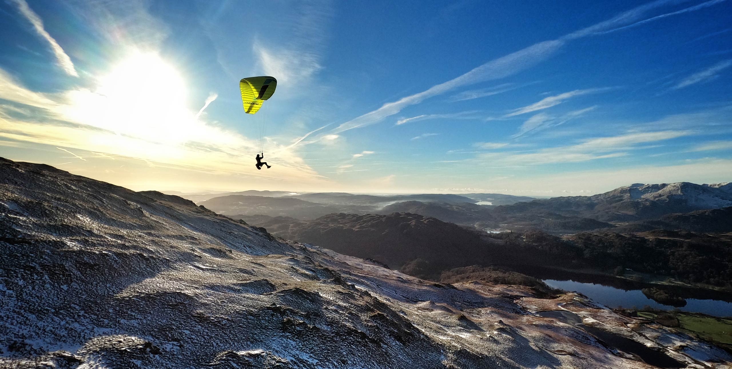 Hike-and-fly from Heron Pike in Lake District during Kendal Mountain Festival 2025