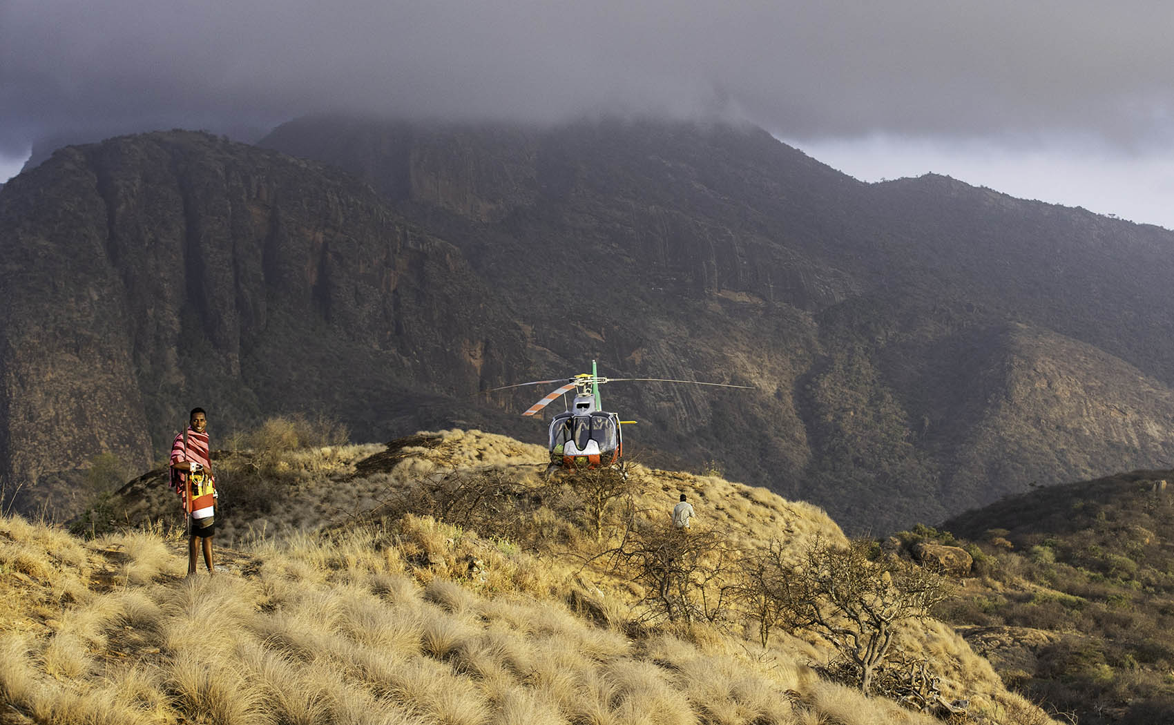 Paragliding in Kenya. Photo: Convergence Paragliding