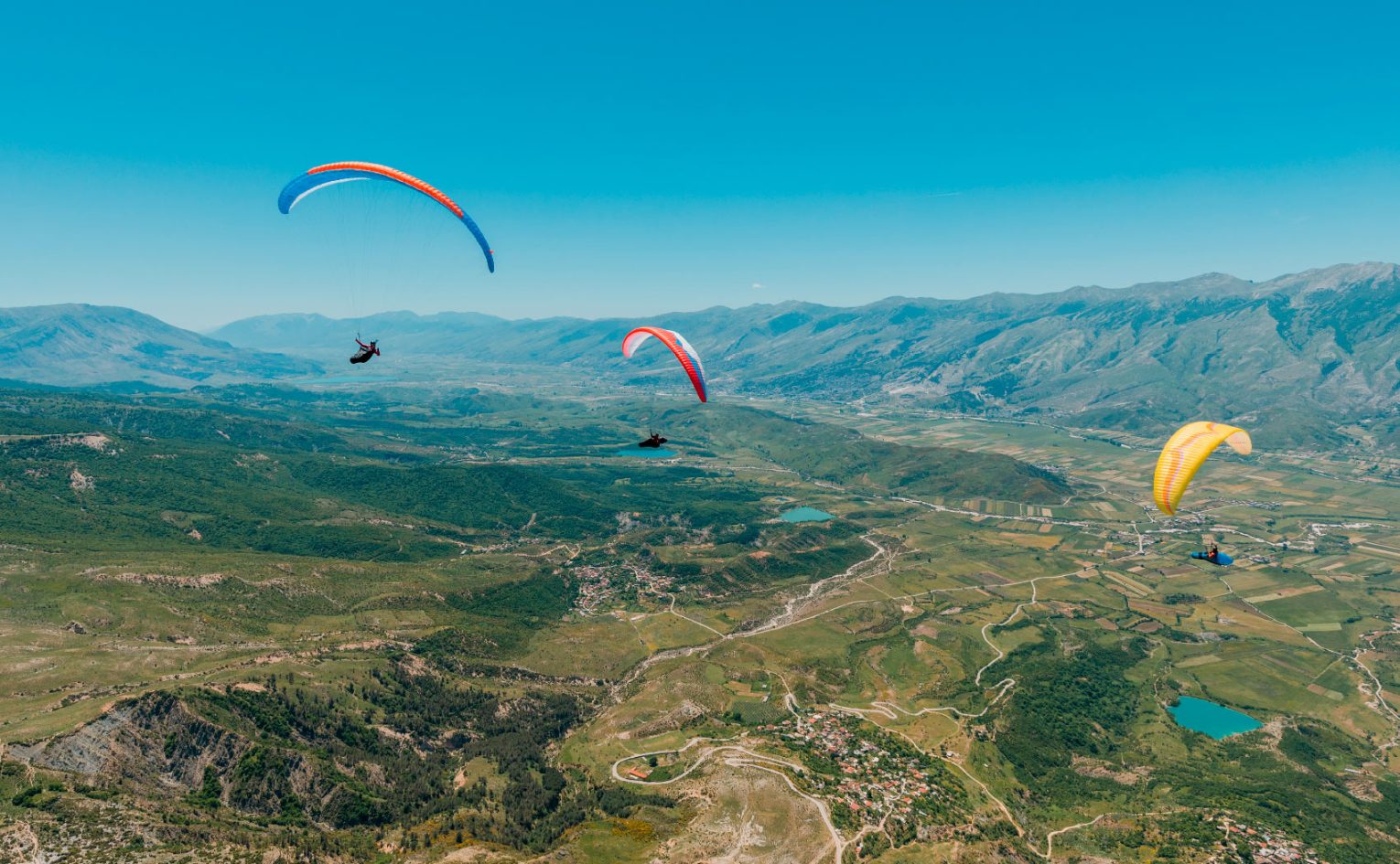 Paragliding in Albania