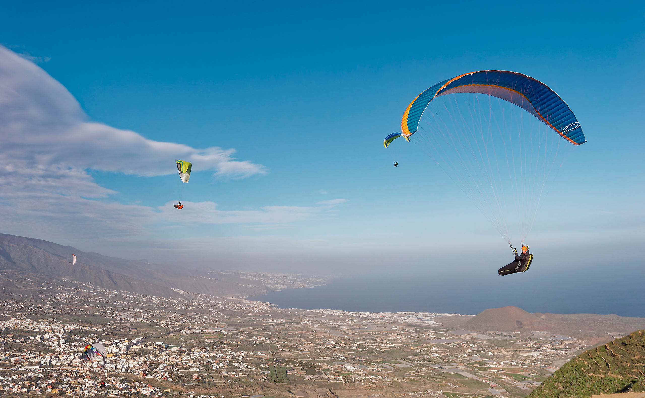 Flying in Tenerife