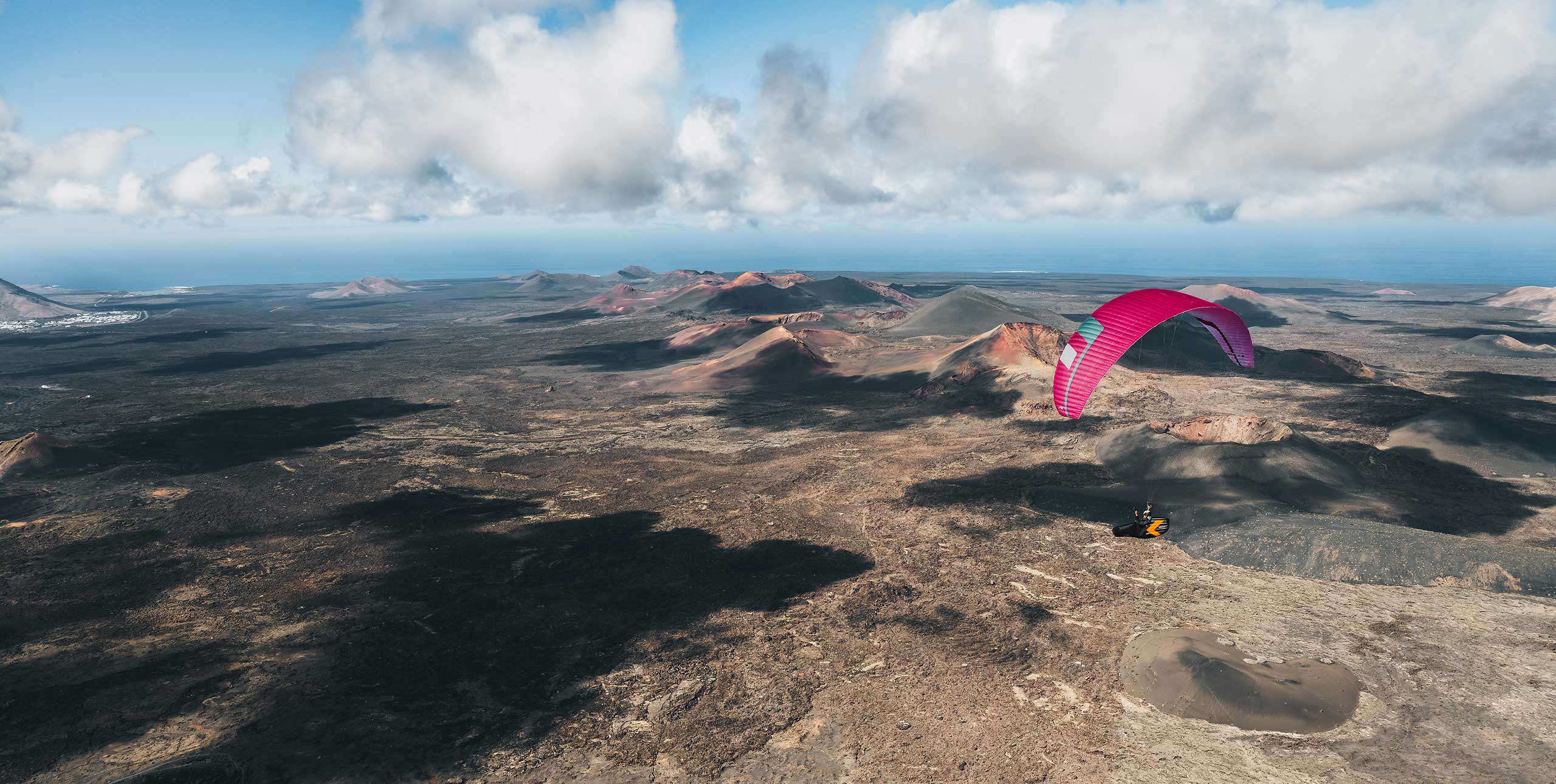 Paragliding in Lanzarote