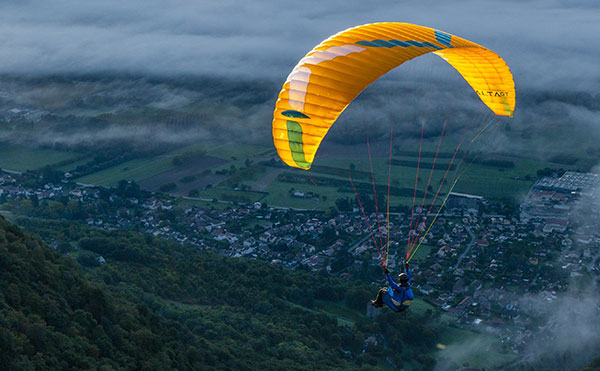 Alta GT from Ozone, an EN A paraglider