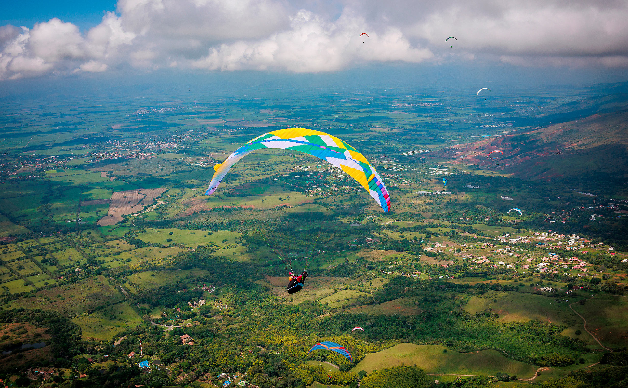 Flying in Piedechinche