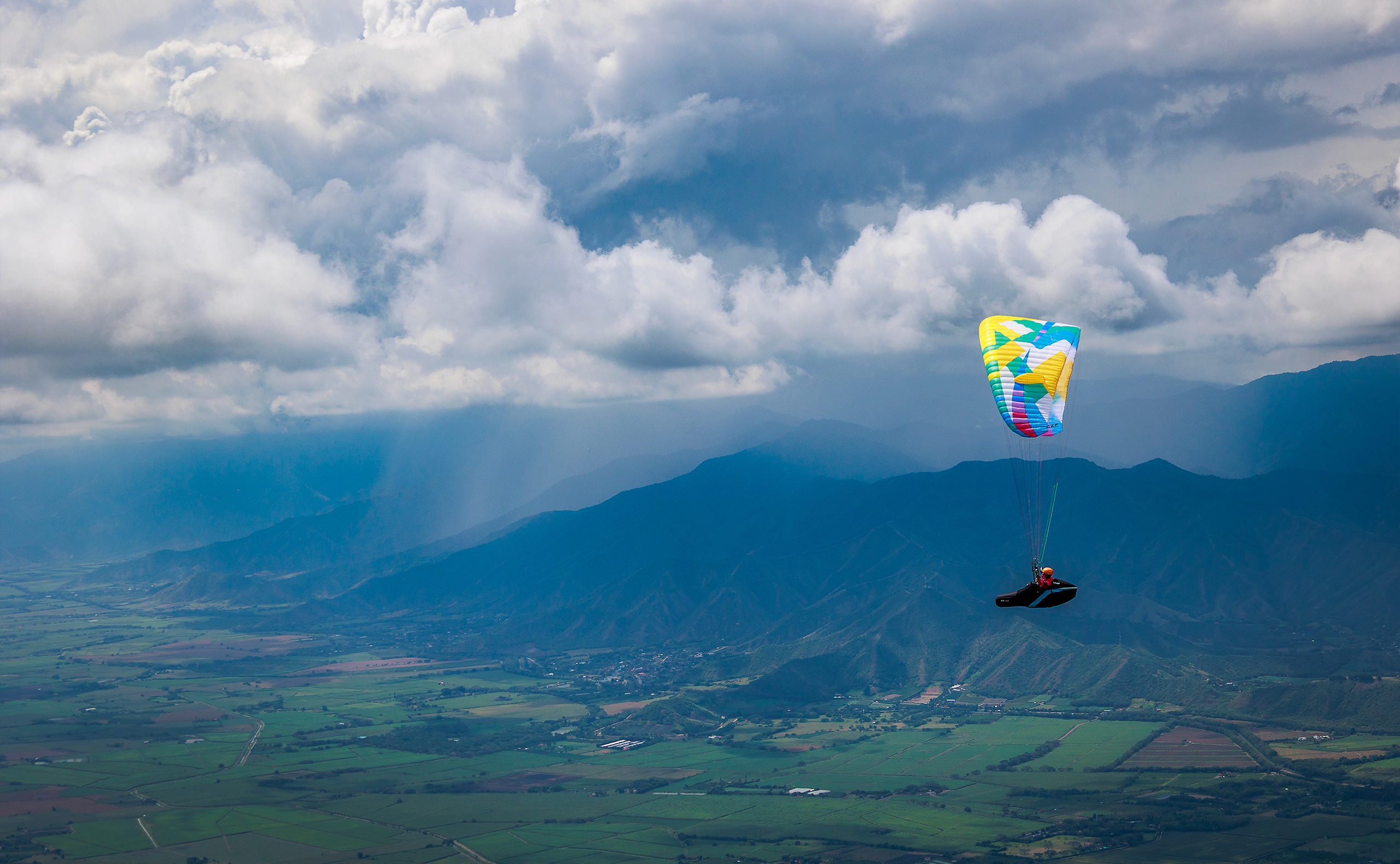 Dodging the showers