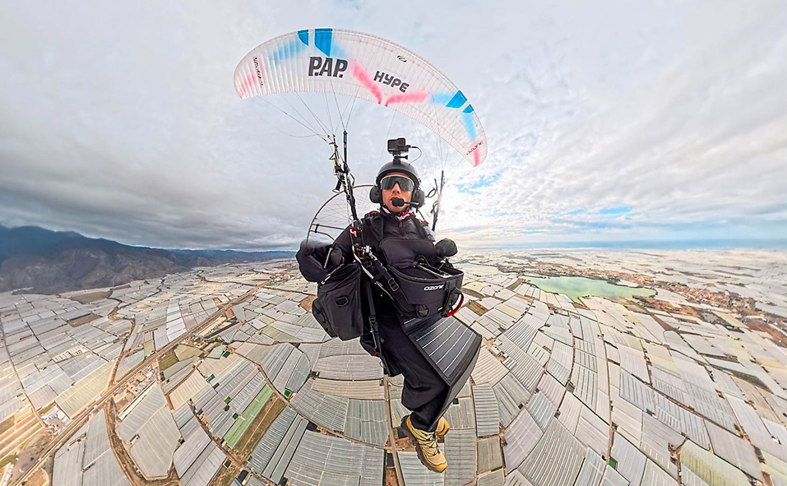 Trans Andalucia by paramotor