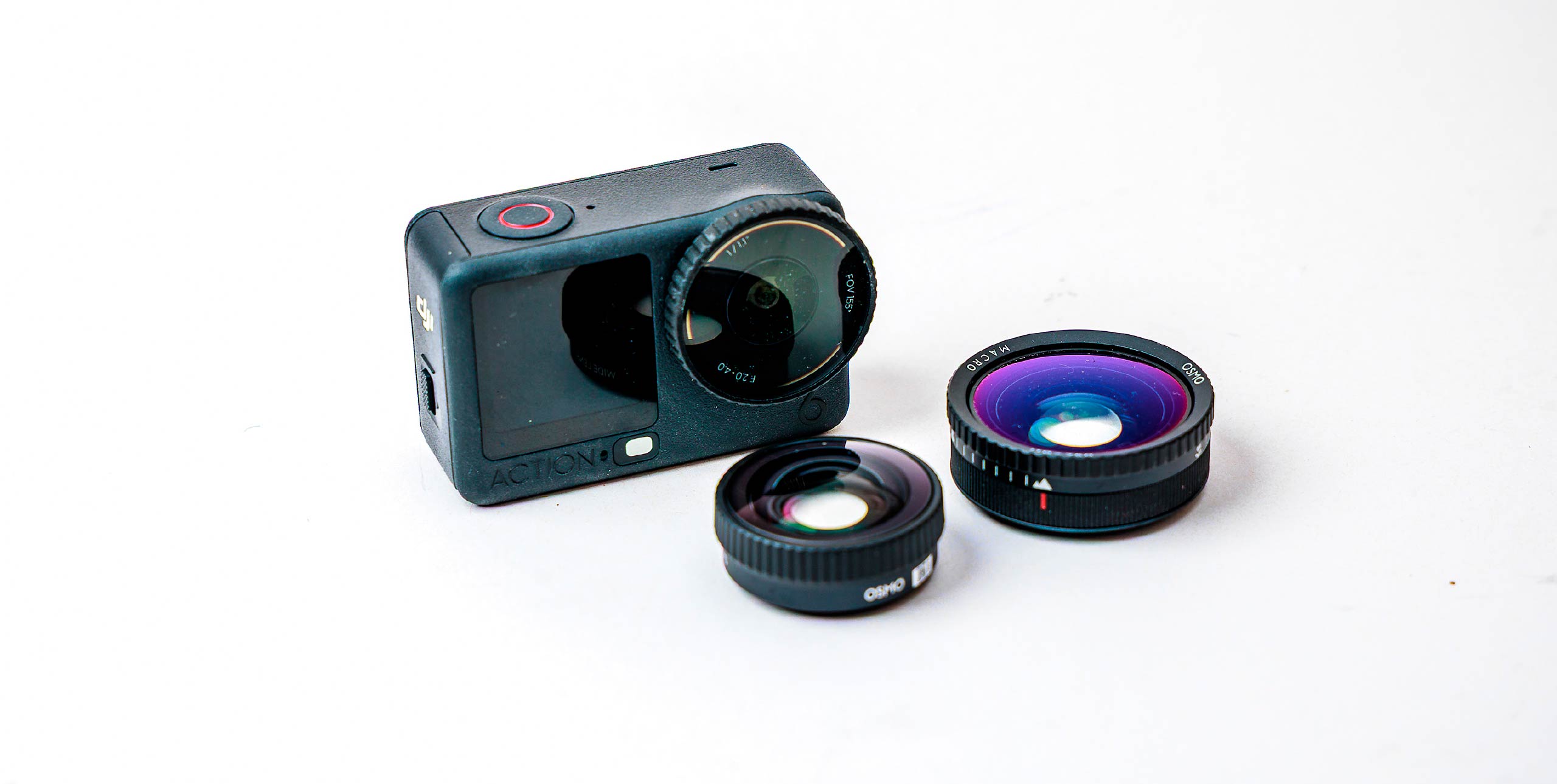 DJI Action 6 and mod lenses