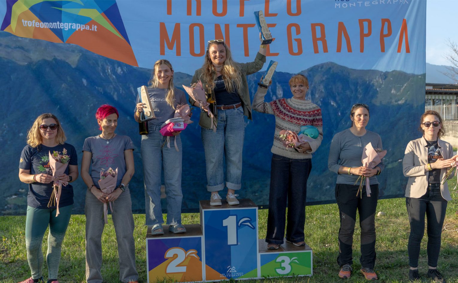 Montegrappa 2026 female podium Photo: Martin Scheel