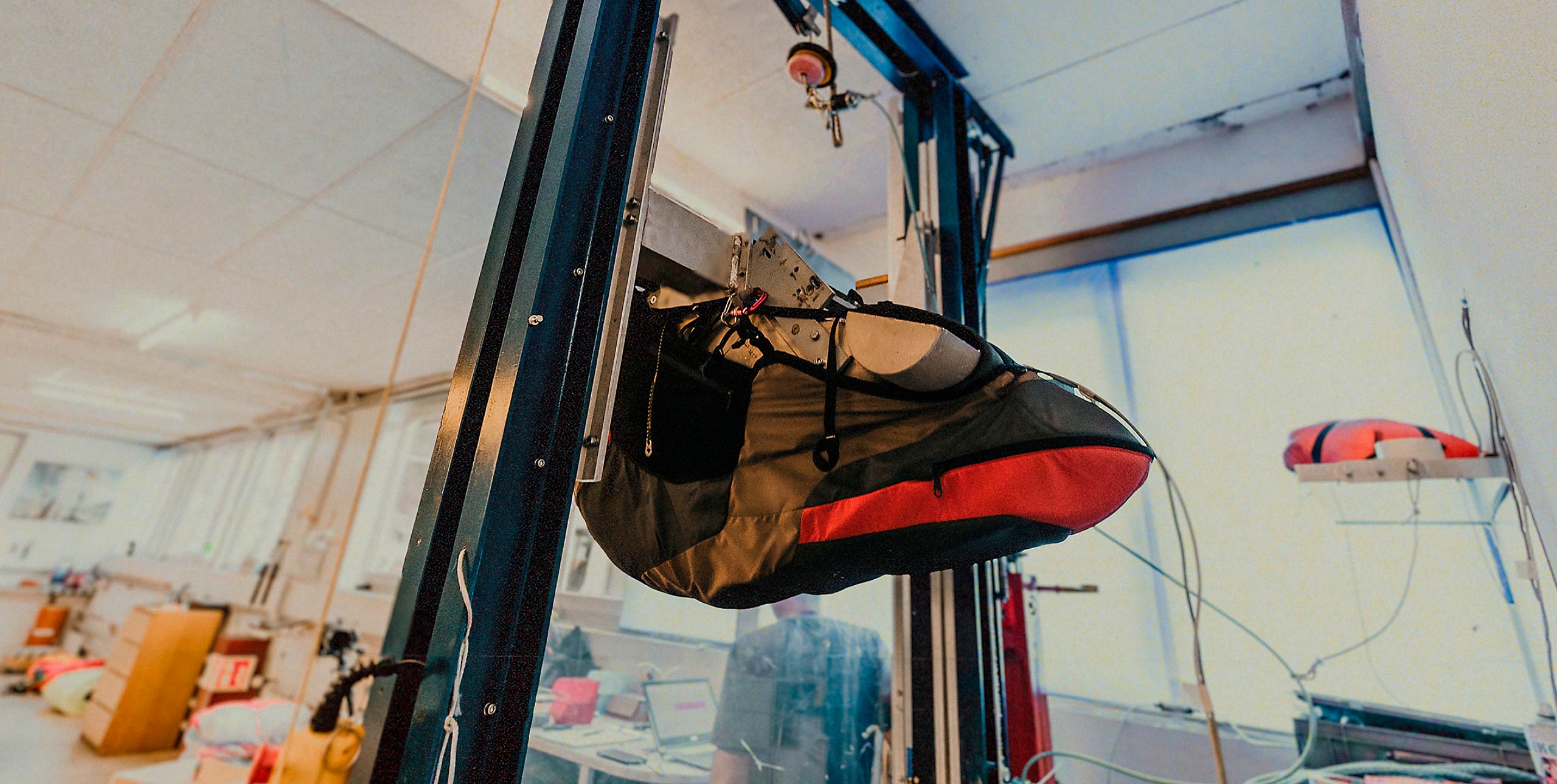 Back protection testing